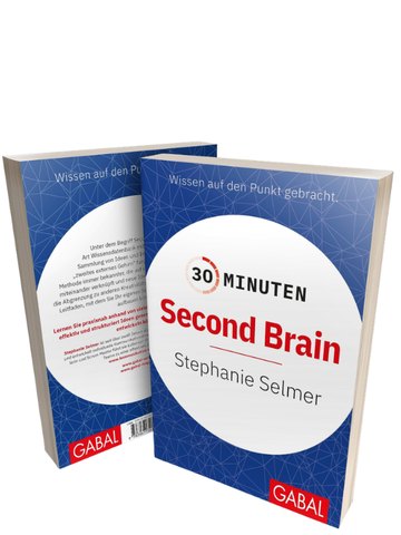 Buchcover: 30 Minuten Second Brain